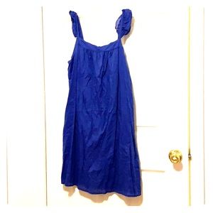 Royal Blue cotton dress